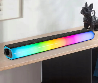 BLOW MS-33 žaidimų garso kolonėlė (soundbar) su LED RGB apšvietimu, USB, 14W