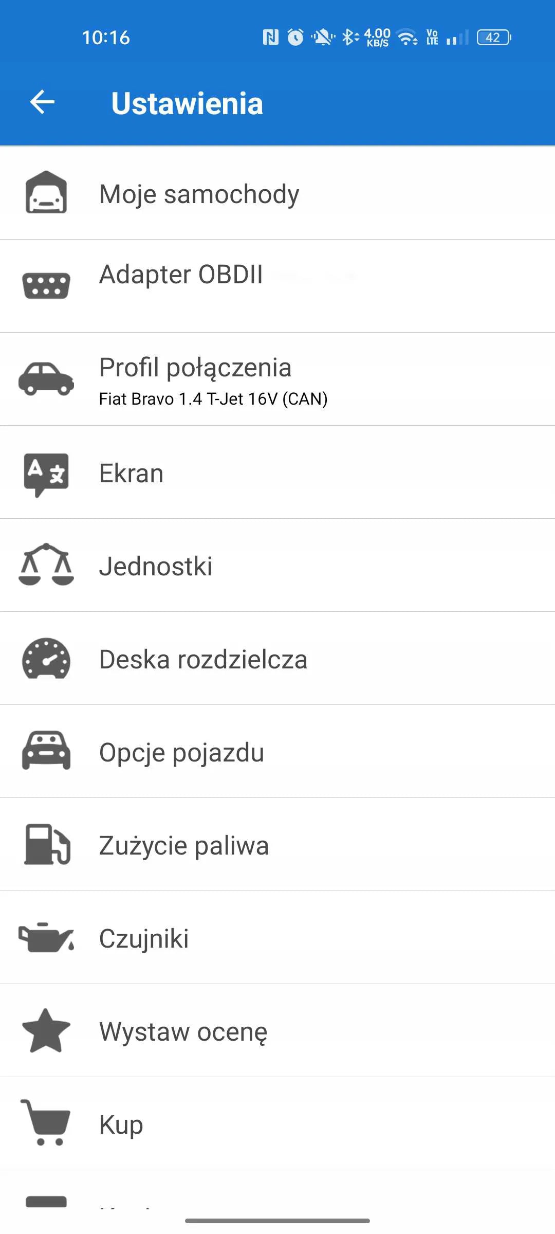 BLOW OBD2 diagnostikos sąsaja su Bluetooth, skirta Android, iOS ir Windows – lenkiškas testeris