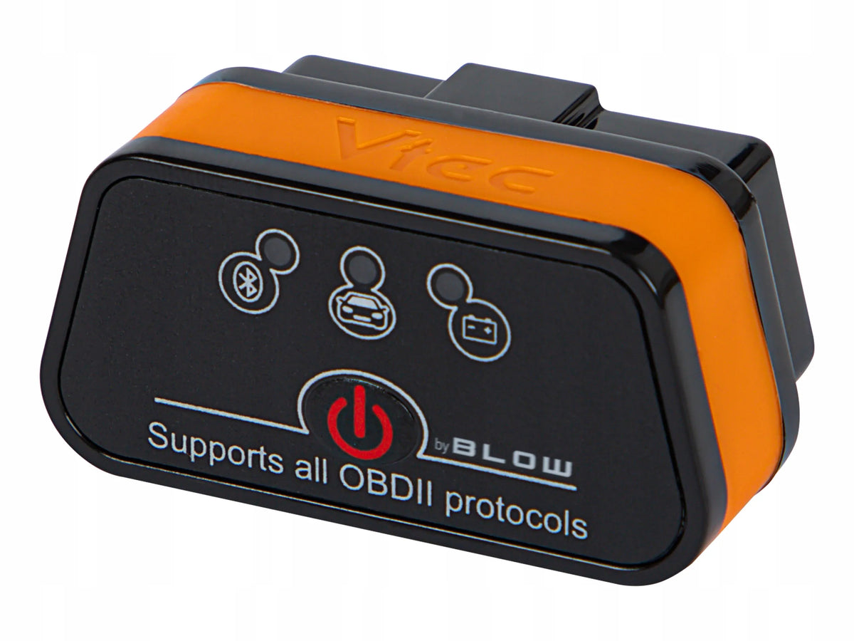 BLOW OBD2 diagnostikos sąsaja su Bluetooth, skirta Android, iOS ir Windows – lenkiškas testeris