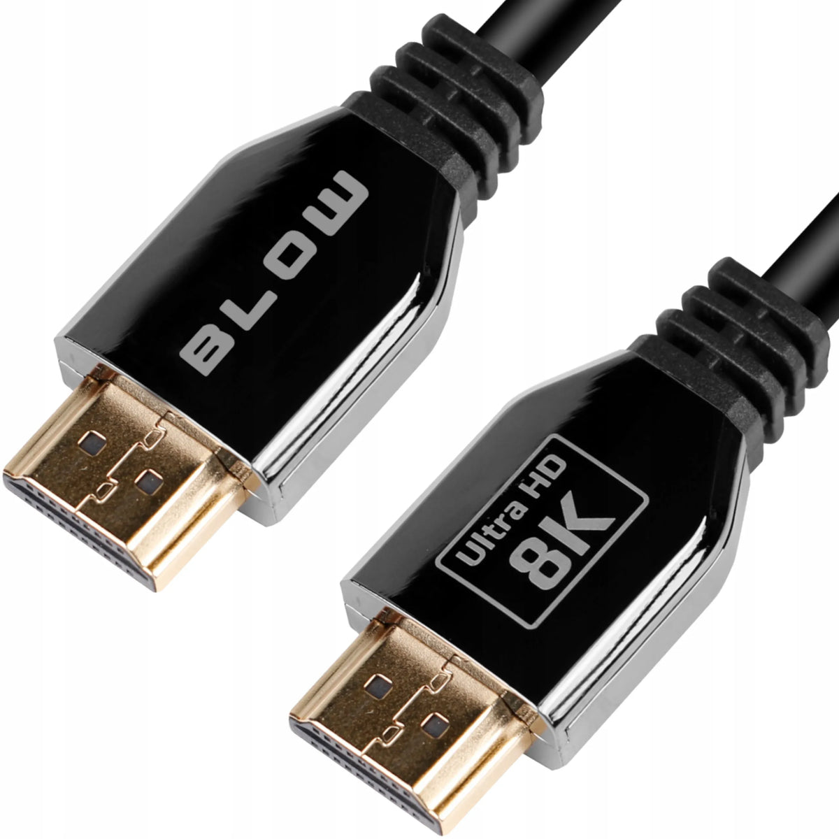„BLOW PREMIUM“ HDMI 2.1 kabelis, 3 m, 8K 60 Hz, 4K, 3D, „Ultra HD“, „Full HD“, „Ethernet“
