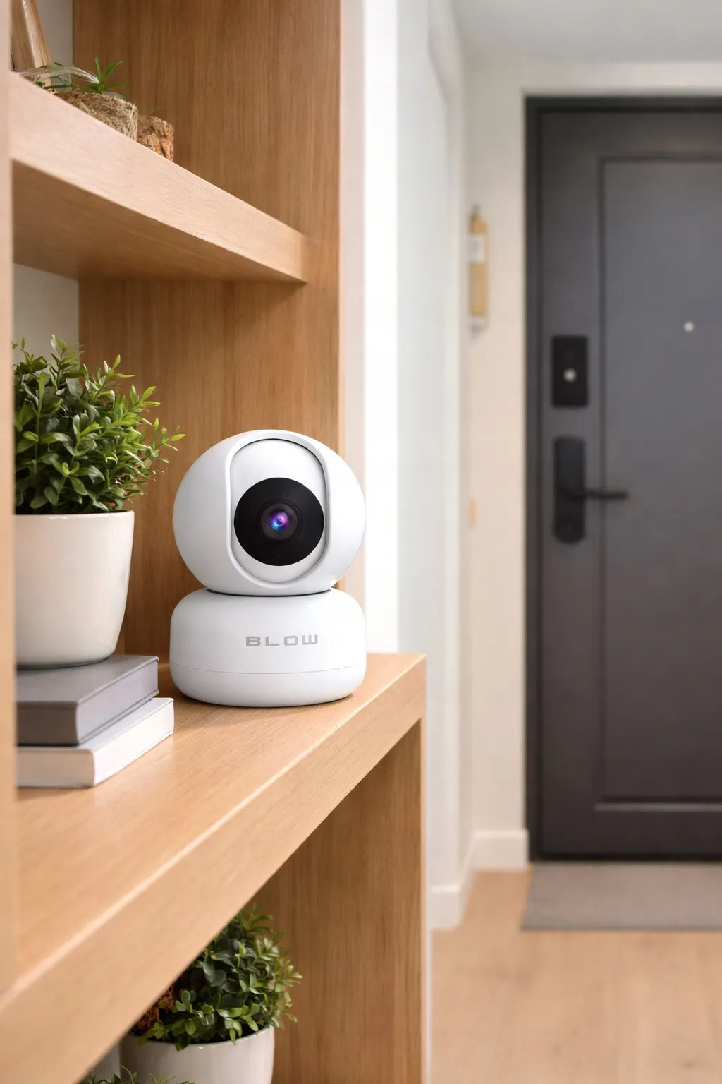 BLOW Tuya „Wi-Fi“ IP kamera, 5 GHz, 5 MP, pasukama, su priartinimu ir naktiniu režimu