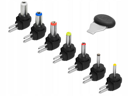 BLOW universalus reguliuojamas impulsinis maitinimo šaltinis ZI2000, 30 W, 7 antgaliai, USB