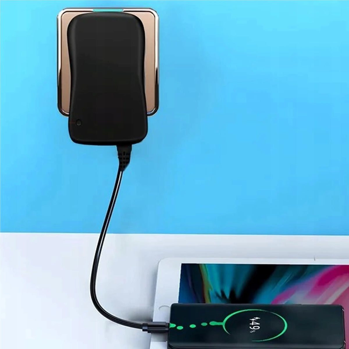 BLOW universalus reguliuojamas impulsinis maitinimo šaltinis ZI2000, 30 W, 7 antgaliai, USB