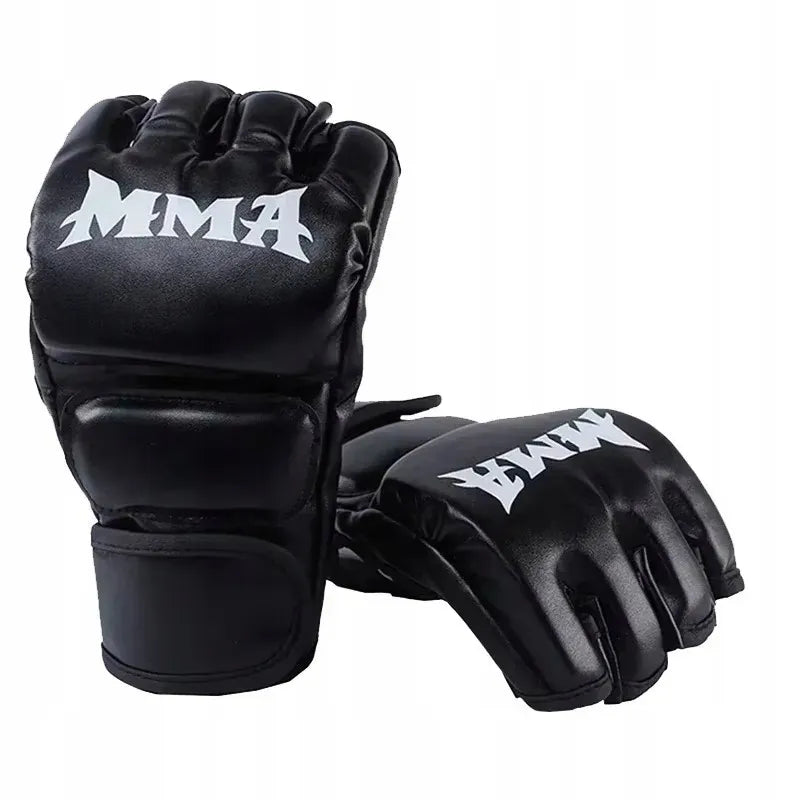 Bokso pirštinės be pirštų, treniruočių, PU – Sanda, MMA, UFC