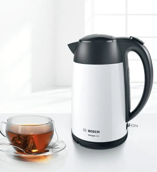 Bosch DesignLine TWK3P421 elektrinis virdulys, 2400 W, 1,7 l, baltas