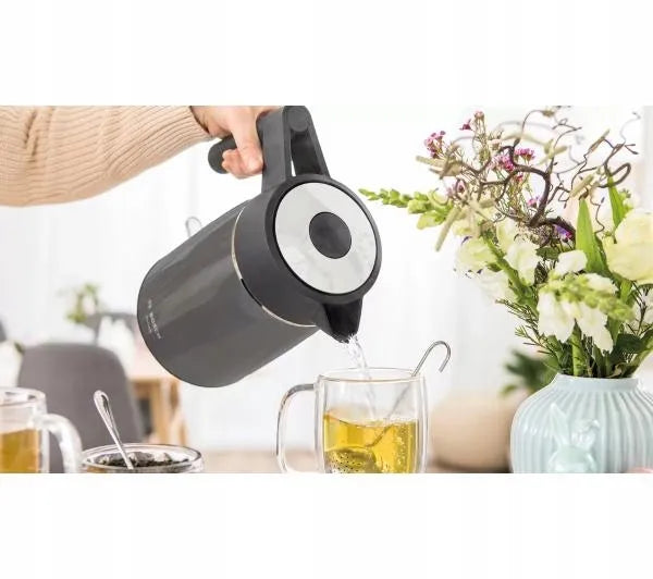 „Bosch DesignLine“ TWK5P475 elektrinis virdulys, 2400 W, 1,7 l, sidabrinis