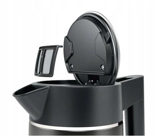 „Bosch DesignLine“ TWK5P475 elektrinis virdulys, 2400 W, 1,7 l, sidabrinis