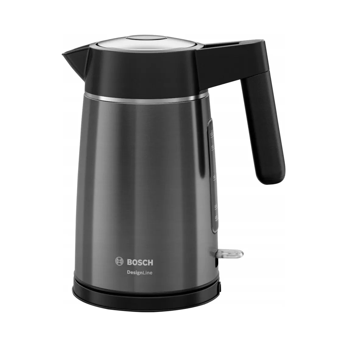 „Bosch DesignLine“ TWK5P475 elektrinis virdulys, 2400 W, 1,7 l, sidabrinis