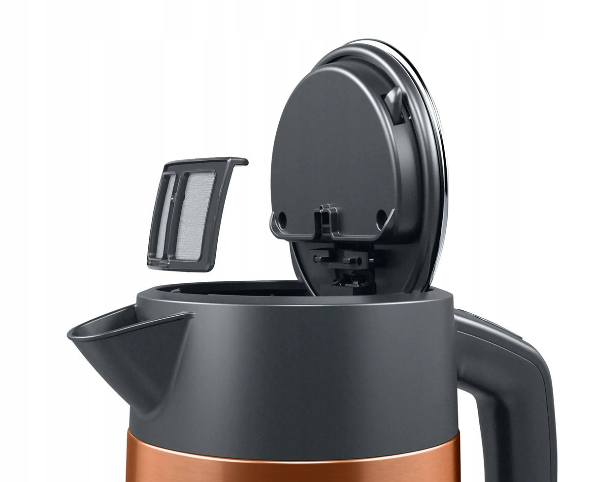 Bosch TWK4P439 elektrinis virdulys, 2400 W, 1,7 l, geltonos ir auksinės spalvos