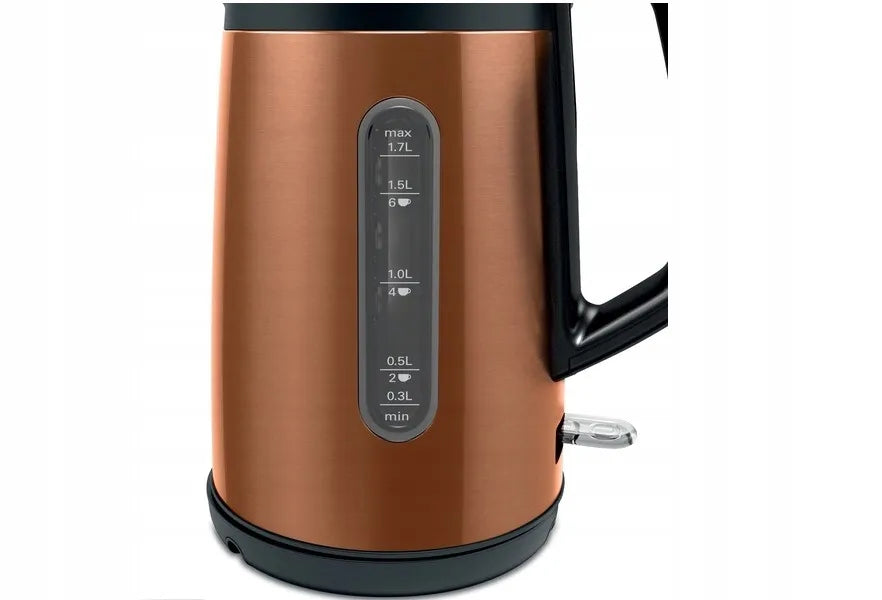 Bosch TWK4P439 elektrinis virdulys, 2400 W, 1,7 l, geltonos ir auksinės spalvos