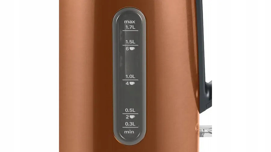 Bosch TWK4P439 elektrinis virdulys, 2400 W, 1,7 l, geltonos ir auksinės spalvos
