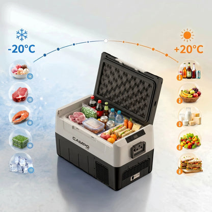 Boste 45L kompresorinis automobilinis šaldytuvas -20°C GALINGAS 12V 24V