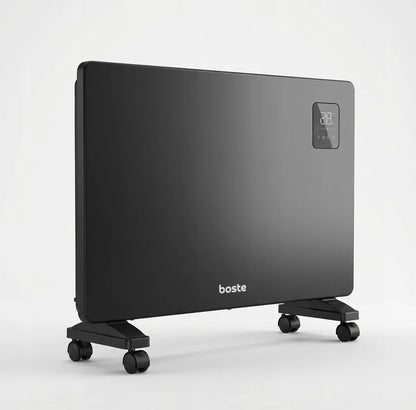 BOSTE elektrinis konvektorinis šildytuvas, energiją taupantis, 2000W, WiFi, LED