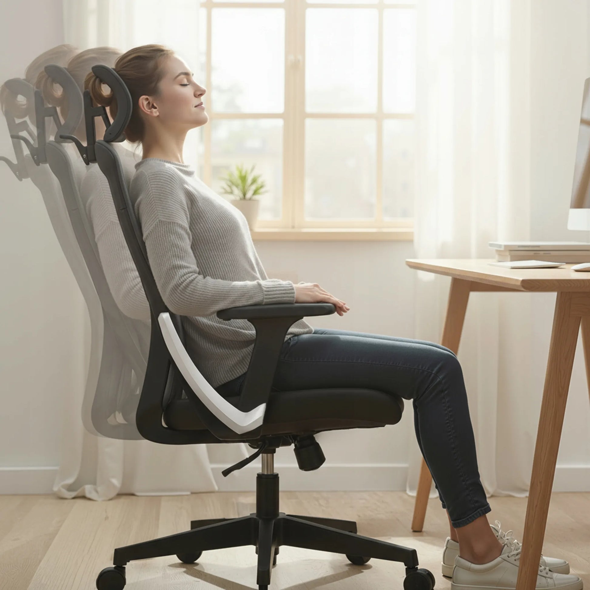 BOSTE ergonominė besisukanti biuro kėdė patogi reguliuojama
