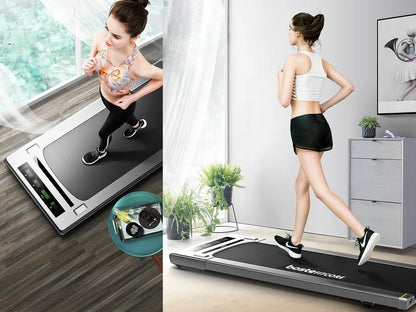 Boste Fitcore T50 Slim elektrinis ėjimo takelis namams, 6 km/h, kompaktiškas