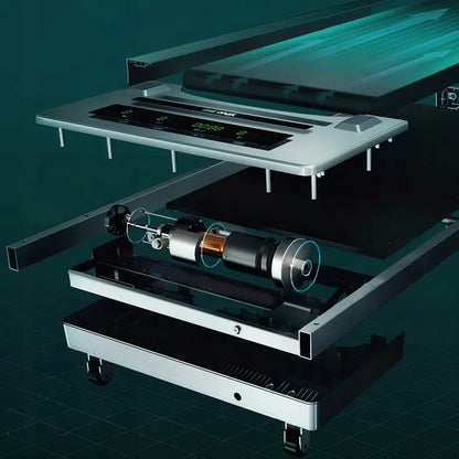 Boste Fitcore T50 Slim elektrinis ėjimo takelis namams, 6 km/h, kompaktiškas