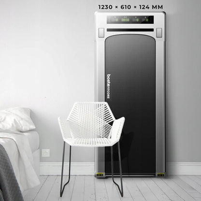 Boste Fitcore T50 Slim elektrinis ėjimo takelis namams, 6 km/h, kompaktiškas