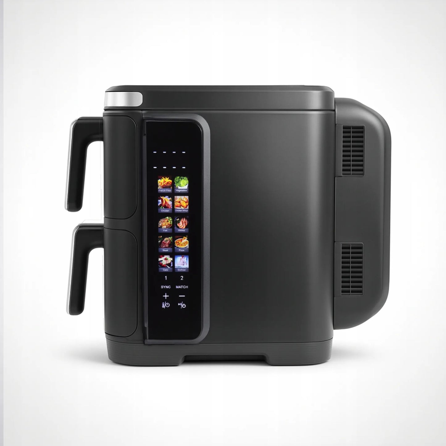 Boste Flavor Cookmaster D6 be Riebalų Veikianti Karšto Oro Gruzdintuvė, 11L, 2800W