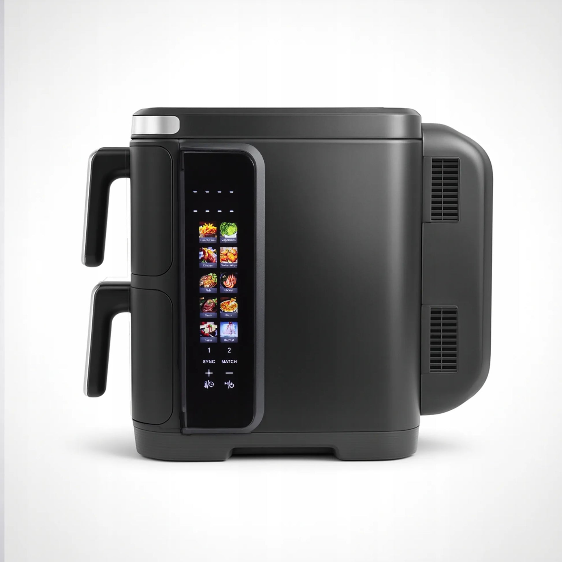 Boste Flavor Cookmaster D6 be Riebalų Veikianti Karšto Oro Gruzdintuvė, 11L, 2800W