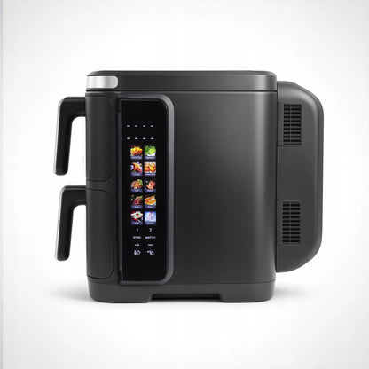 Boste Flavor Cookmaster D6 be Riebalų Veikianti Karšto Oro Gruzdintuvė, 11L, 2800W