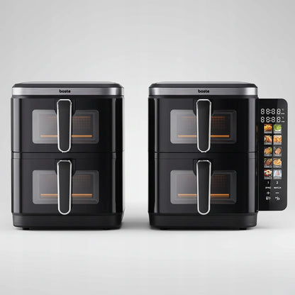 Boste Flavor Cookmaster D6 be Riebalų Veikianti Karšto Oro Gruzdintuvė, 11L, 2800W