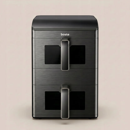 Boste Flavor Cookmaster D8 bekontaktė gruzdintuvė 12L Dual Zone XXL 2 kamerų 3000W
