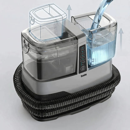 „Boste“ garinis plaunamas dulkių siurblys 17 kPa 1800 W, skirtas apmušalams, kilimams ir automobiliams
