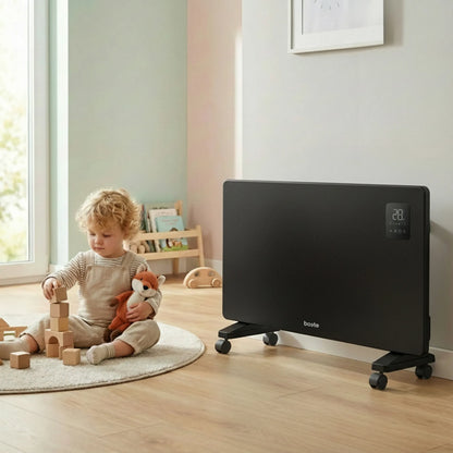 BOSTE išmanusis elektrinis konvekcinis radiatorius 2500W WiFi LED