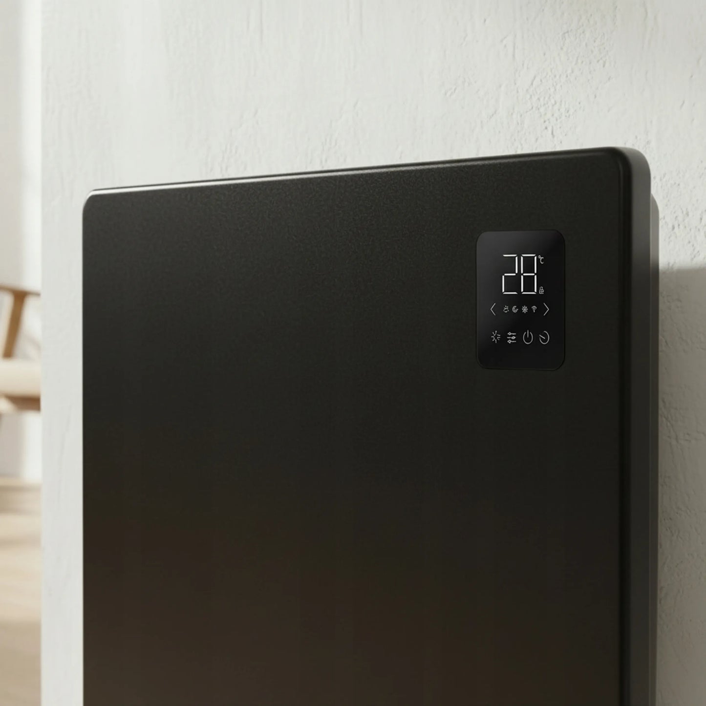 BOSTE išmanusis elektrinis konvekcinis radiatorius 2500W WiFi LED