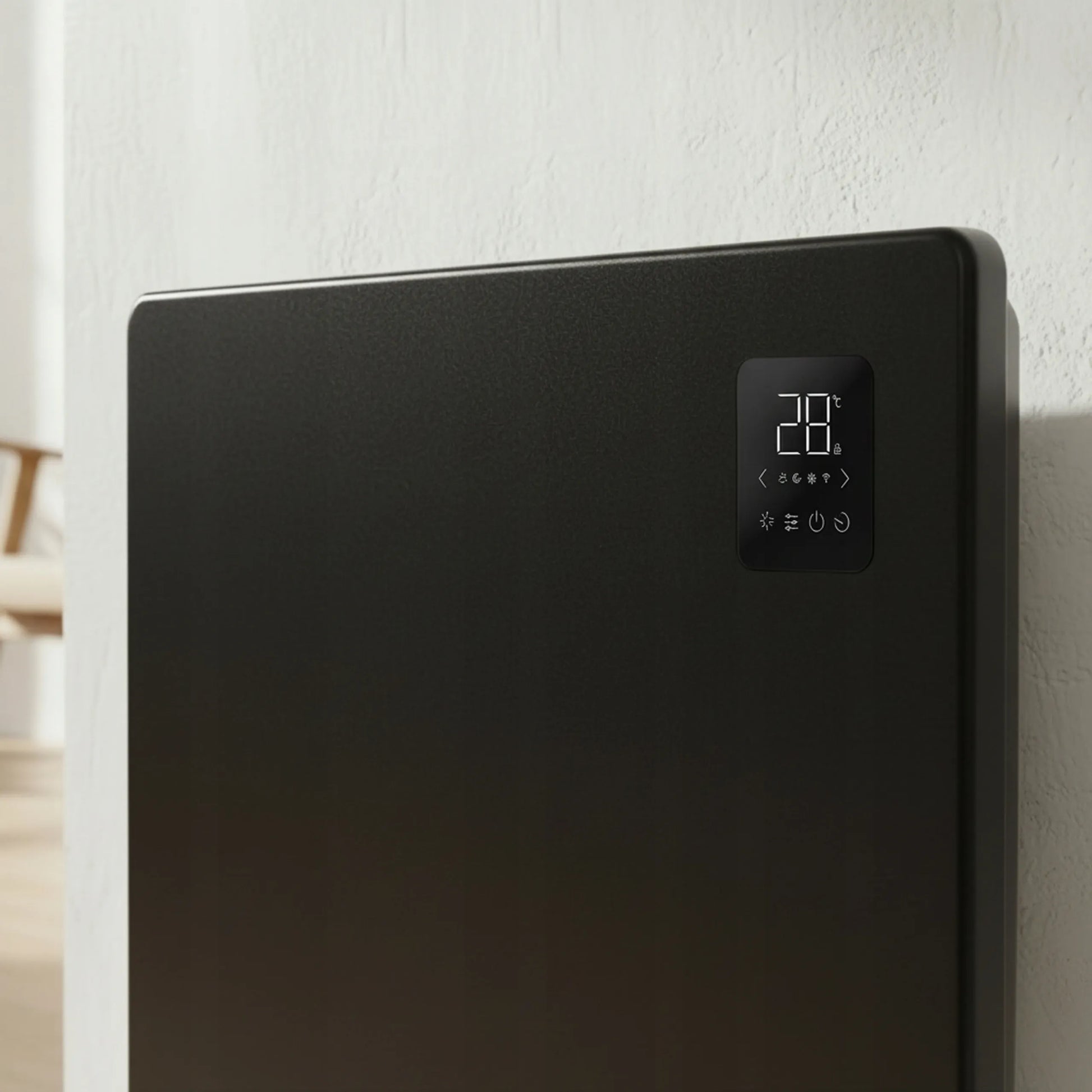 BOSTE išmanusis elektrinis konvekcinis radiatorius 2500W WiFi LED