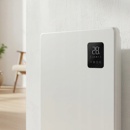 BOSTE išmanusis konvekcinis elektrinis šildytuvas, 1000 W, WiFi, LED