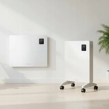 BOSTE išmanusis konvekcinis elektrinis šildytuvas, 1000 W, WiFi, LED