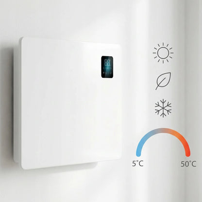 BOSTE išmanusis konvekcinis elektrinis šildytuvas, 1000 W, WiFi, LED