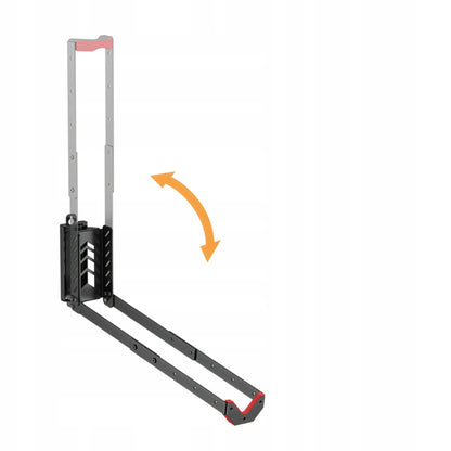 Boste sieninis dviračio laikiklis W3, 16-29" ratams, sulankstomas, pasukamas, 35 kg