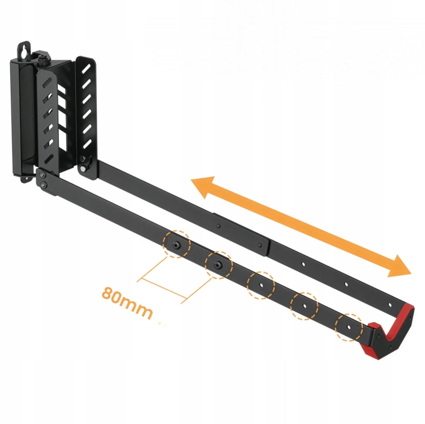 Boste sieninis dviračio laikiklis W3, 16-29" ratams, sulankstomas, pasukamas, 35 kg