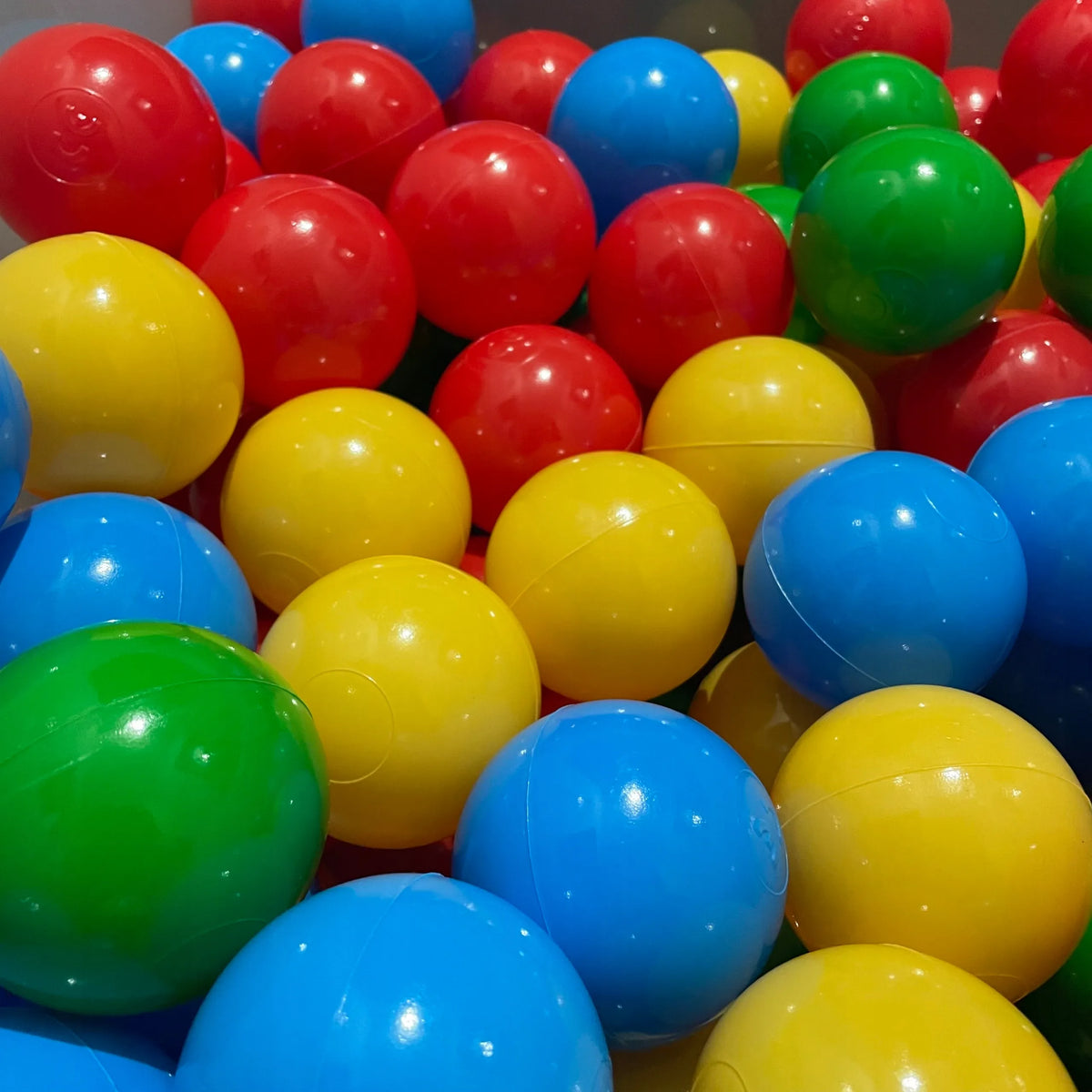 „BubbleHuggle“ kamuoliukai sausajam baseinui, 100 vnt.