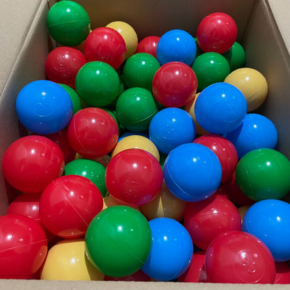 „BubbleHuggle“ kamuoliukai sausajam baseinui, 100 vnt.