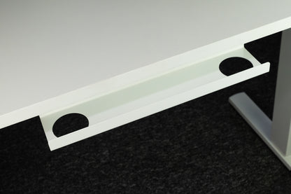 Elektrinis reguliuojamas stalas Control+ 120/60 LVNSystem baltas reg. 73-122