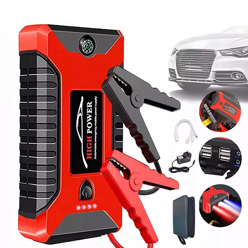 12V AUTOMOBILIO UŽVEDIMO ĮRENGINYS POWERBANK AVARINIS 12V