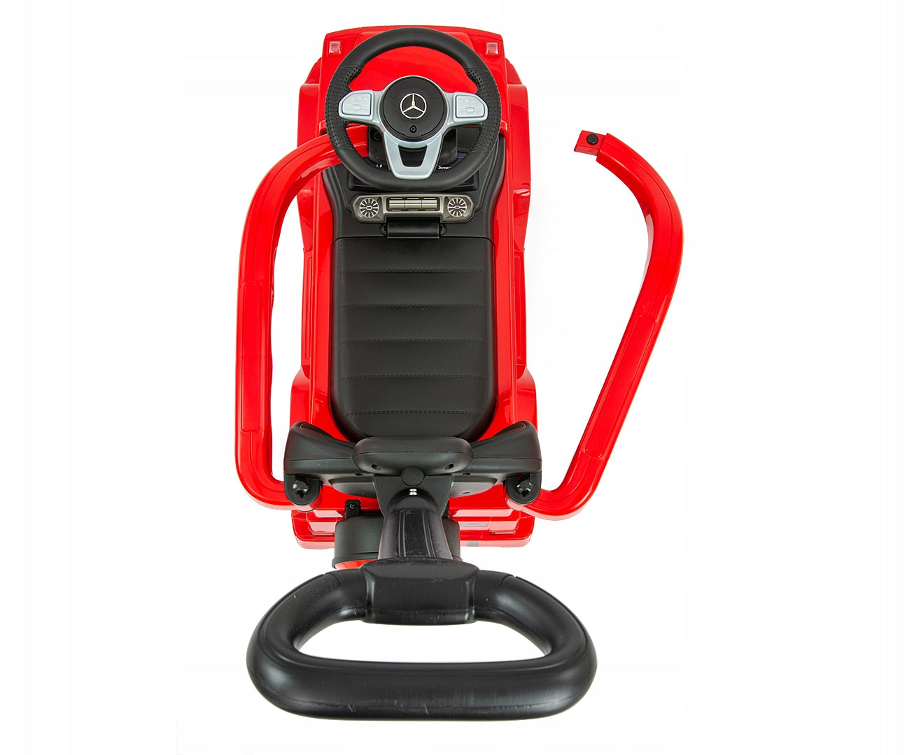 Vaikiškas automobilis MERCEDES stumdukas, vaikštynė su guminiais ratais, automobilis dovanai