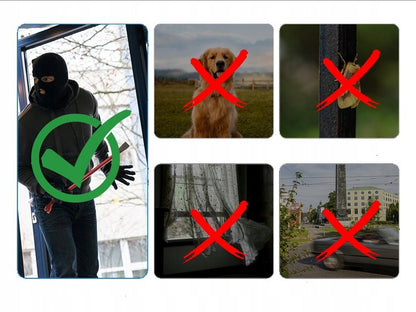 Lauko "WiFi" IP kamera 8MPx 4K SIGNALIZACIJA