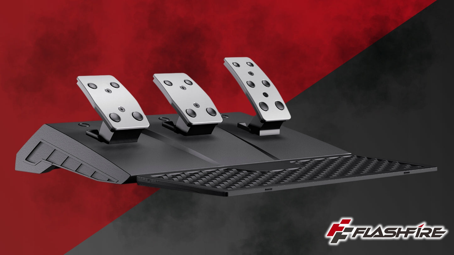 Žaidimų vairas FLASHFIRE IMOLA F107 6 pavaros 900° PC PS5 PS4 Xbox