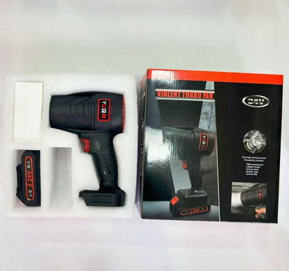 Belaidis akumuliatorinis lapų pūstuvas, turbokompresorius