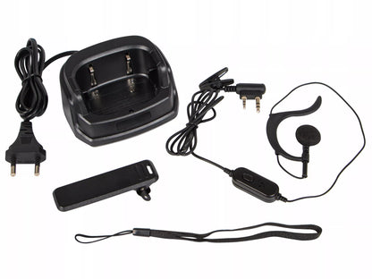 TRUMASIS RADIOTELEFONAS 2x WALKIE TALKIE BAOFENG UV-17 DIDELIO VEIKIMO NUOTOLIO