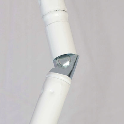 Captain Mike paplūdimio skėtis su lankstoma dalimi, dėklu ir UV UPF50+ filtru, lengvas, 160 cm