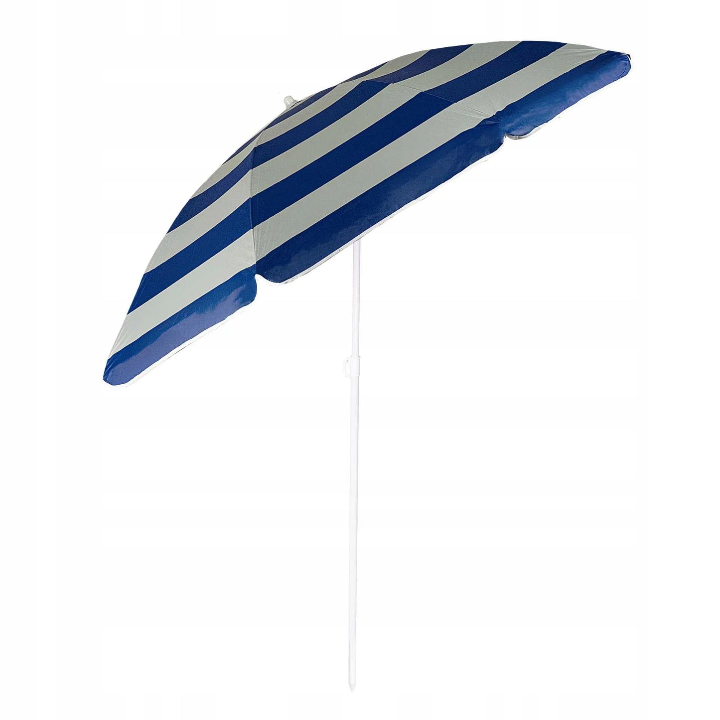 Captain Mike paplūdimio skėtis su lankstoma dalimi, dėklu ir UV UPF50+ filtru, lengvas, 160 cm