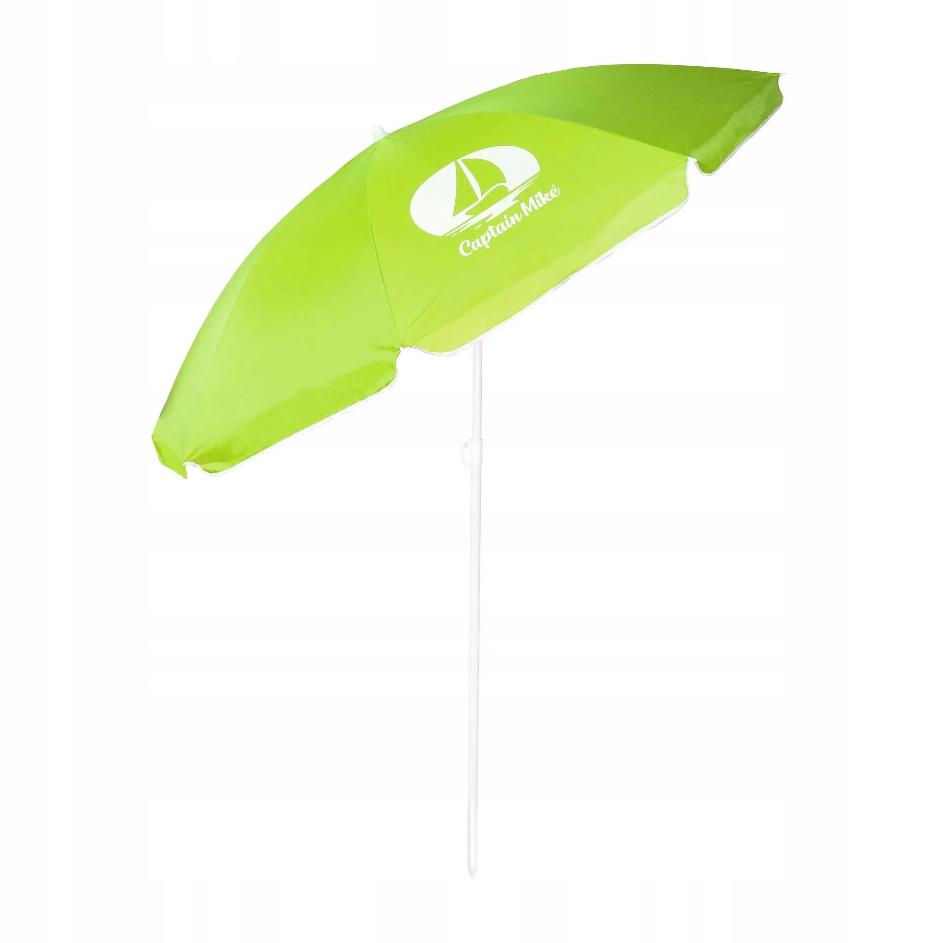 Captain Mike paplūdimio skėtis su UV UPF50+ filtru, sulankstomas, 160 cm, žalias