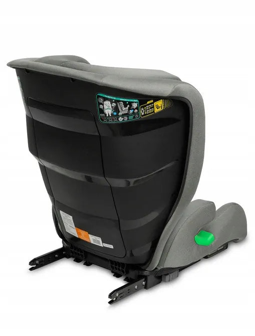 Caretero Nimbus ISOFIX automobilinė kėdutė, 100–150 cm, pilka
