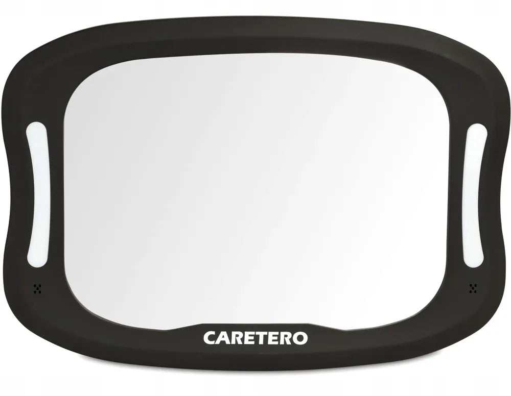 Caretero XL veidrodis vaiko stebėjimui su LED lempute ir nuotolinio valdymo pulteliu