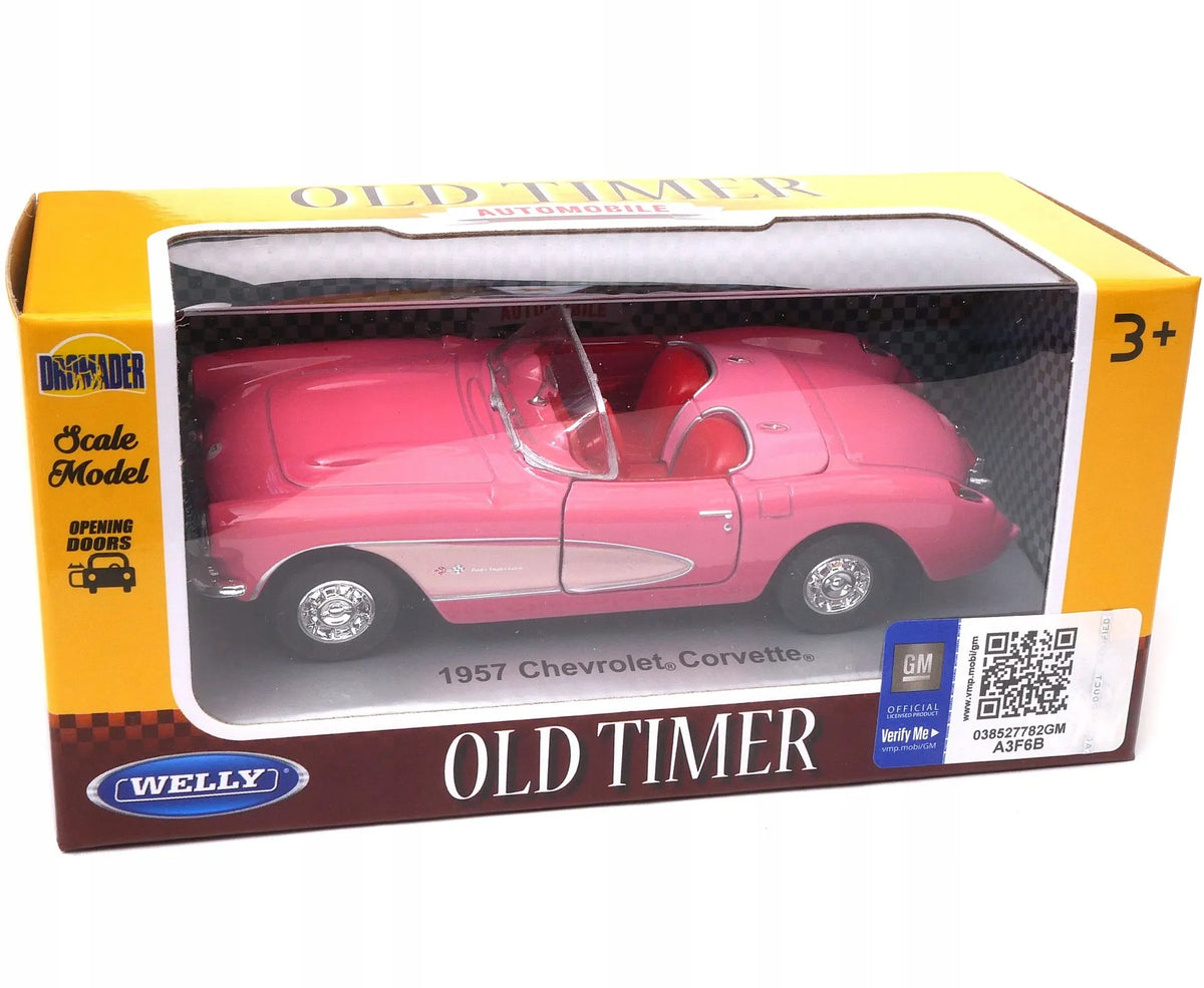 Chevrolet Corvette 1957, 1:34–1:39, WELLY